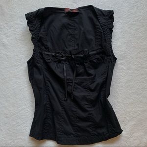 black milkmaid top🖤